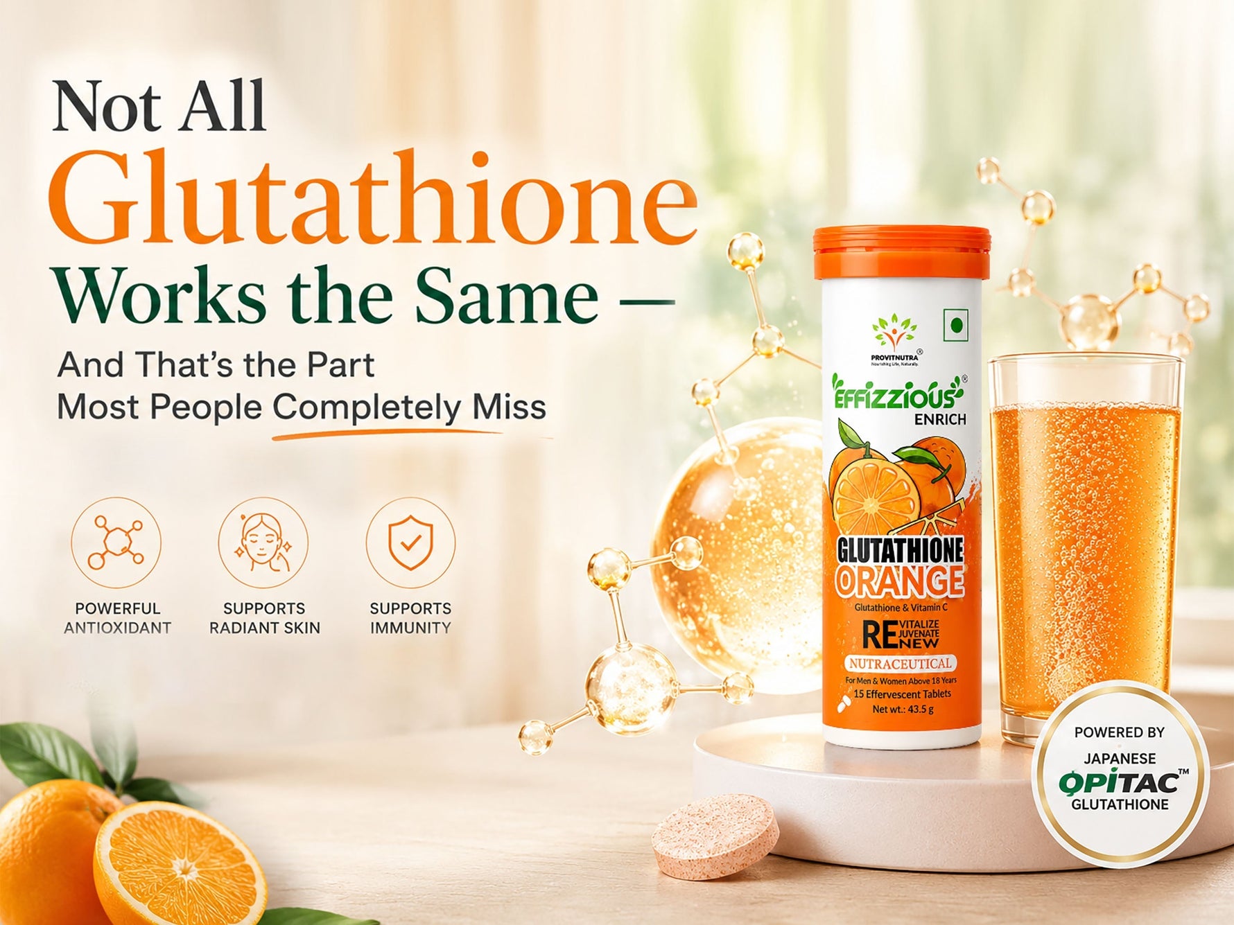 Not all GLUTATHIONE works the same!