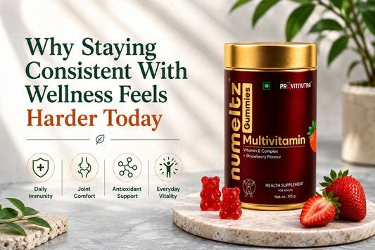 Why staying consistent with wellness feels harder today ?