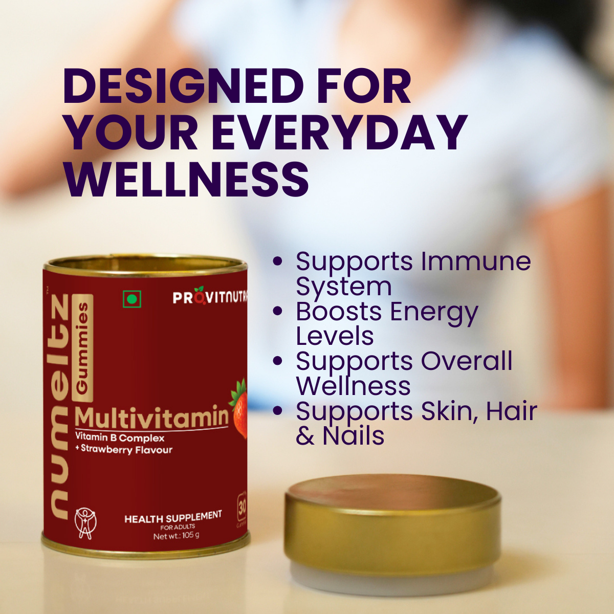 Multivitamin Gummies – Complete Daily Nutrition for Energy, Immunity & Total Wellness