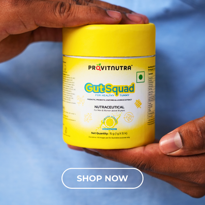 GUT SQUAD : Probiotics + Prebiotics + Digestive Enzymes : Daily Gut Wellness