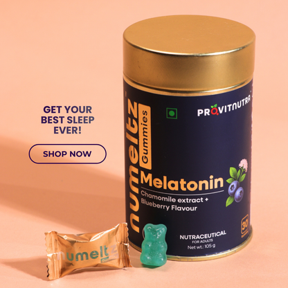 Melatonin Gummies – Melatonin + Herbal Calm Blend for Deep, Restful Sleep