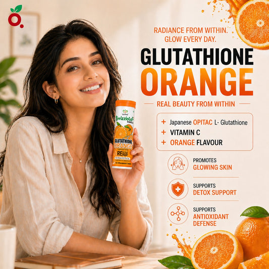 GLUTATHIONE ORANGE Effervescent Tablets : OPITAC L-Glutathione + Vitamin C