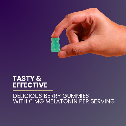 MELATONIN GUMMIES : Sleep Support | Herbal Calm Blend